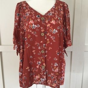 Womens BOHO top